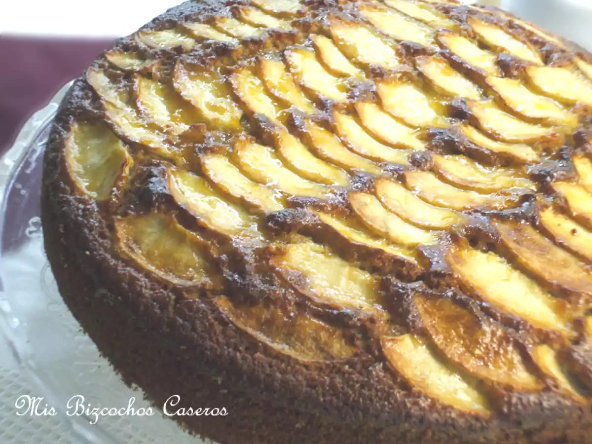 Bizcocho de manzana y avena