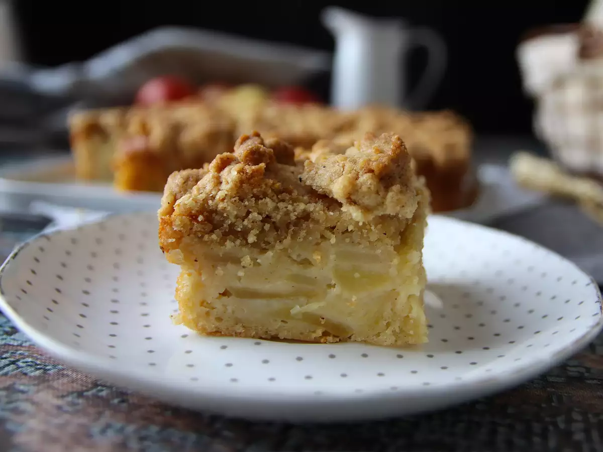 Bizcocho de manzana y canela con streusel crujiente de almendras - foto 5