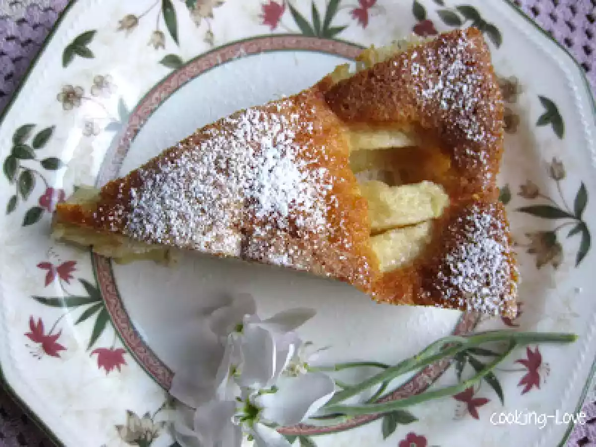 Bizcocho de manzanas enteras - foto 2