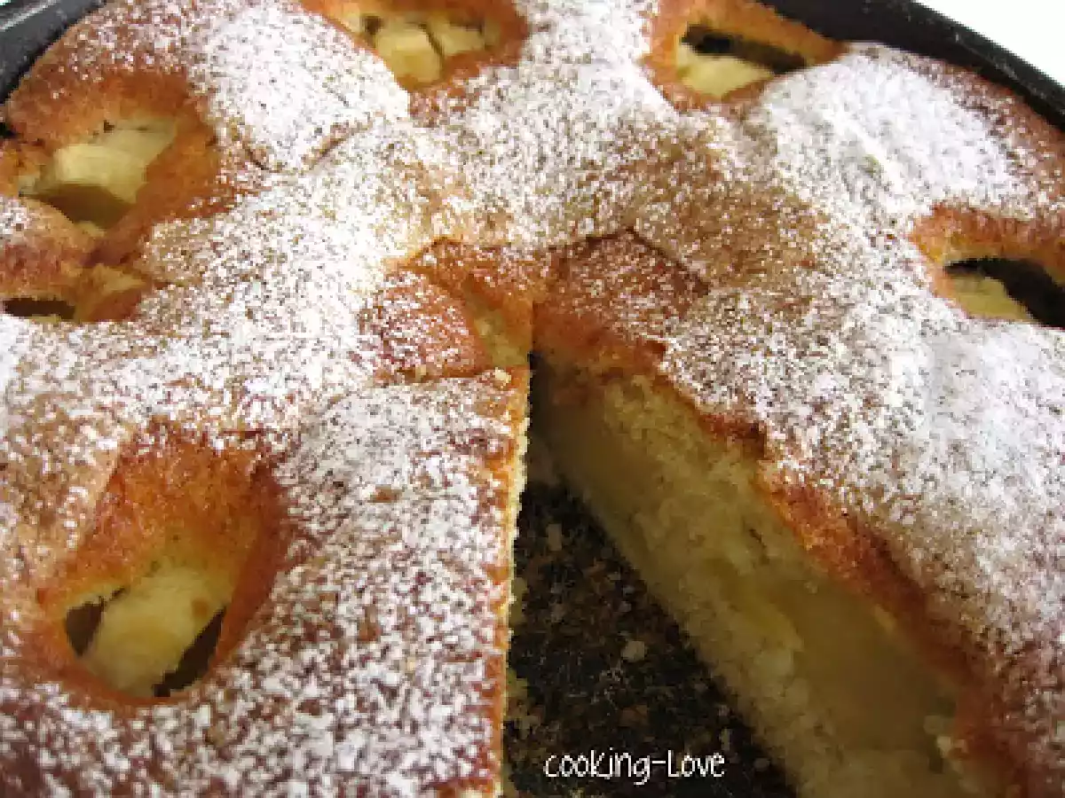 Bizcocho de manzanas enteras - foto 3