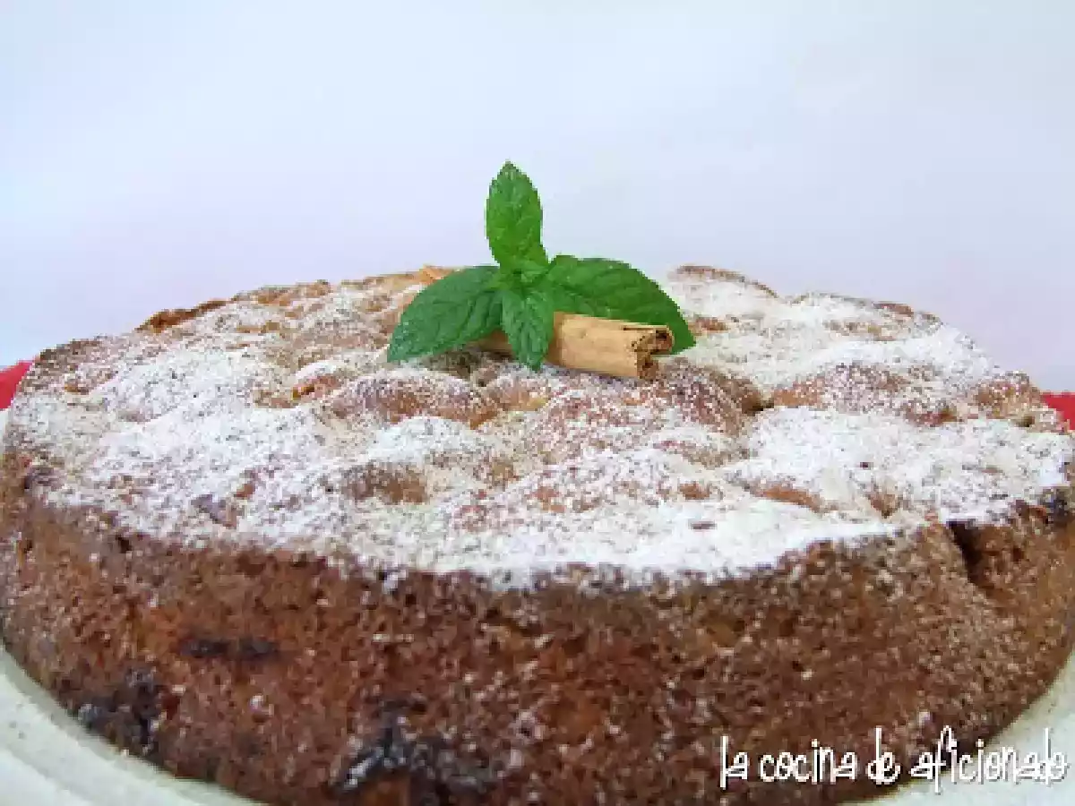 Bizcocho de manzanas reinetas con canela