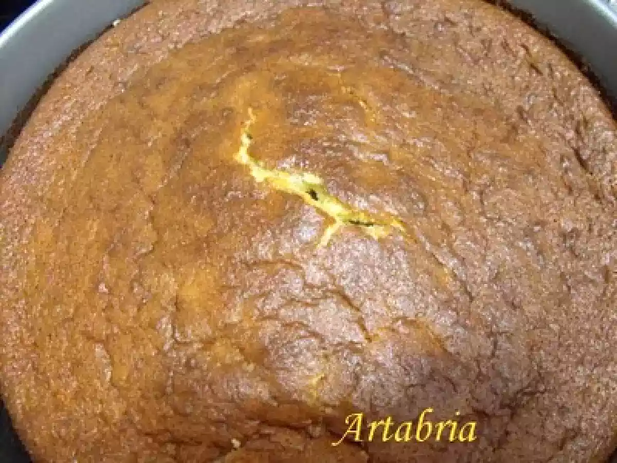 Bizcocho de mascarpone con plátano - foto 2