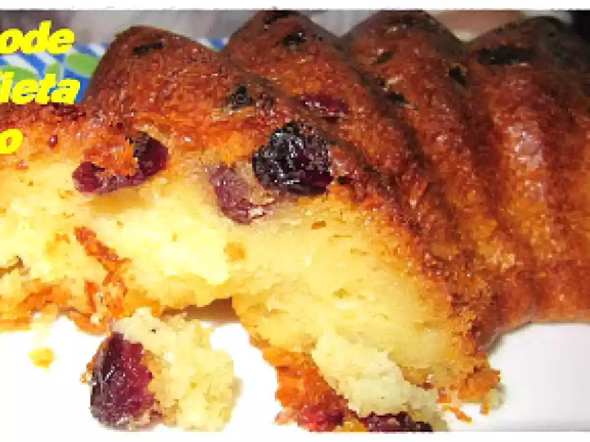 BIZCOCHO DE MASCARPONE Y ARÁNDANOS - foto 2