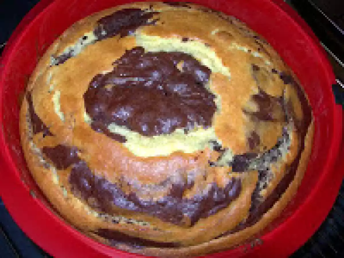 Bizcocho de mascarpone y cacao. Paso a paso - foto 2