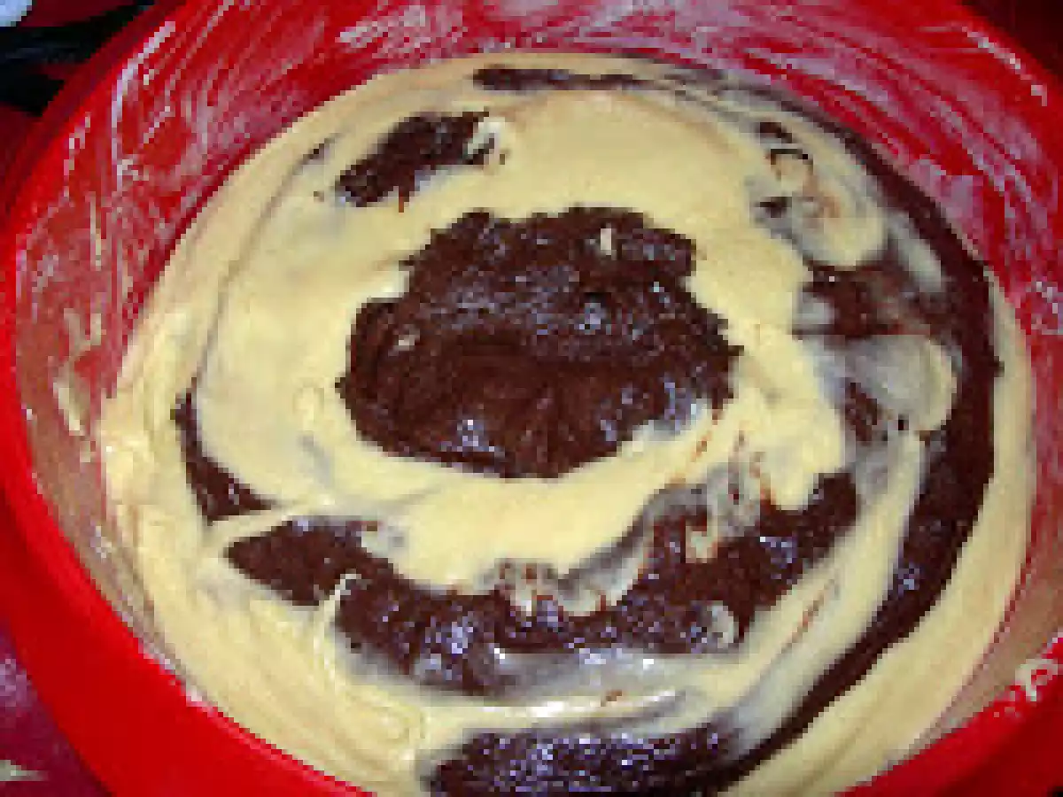 Bizcocho de mascarpone y cacao. Paso a paso - foto 4