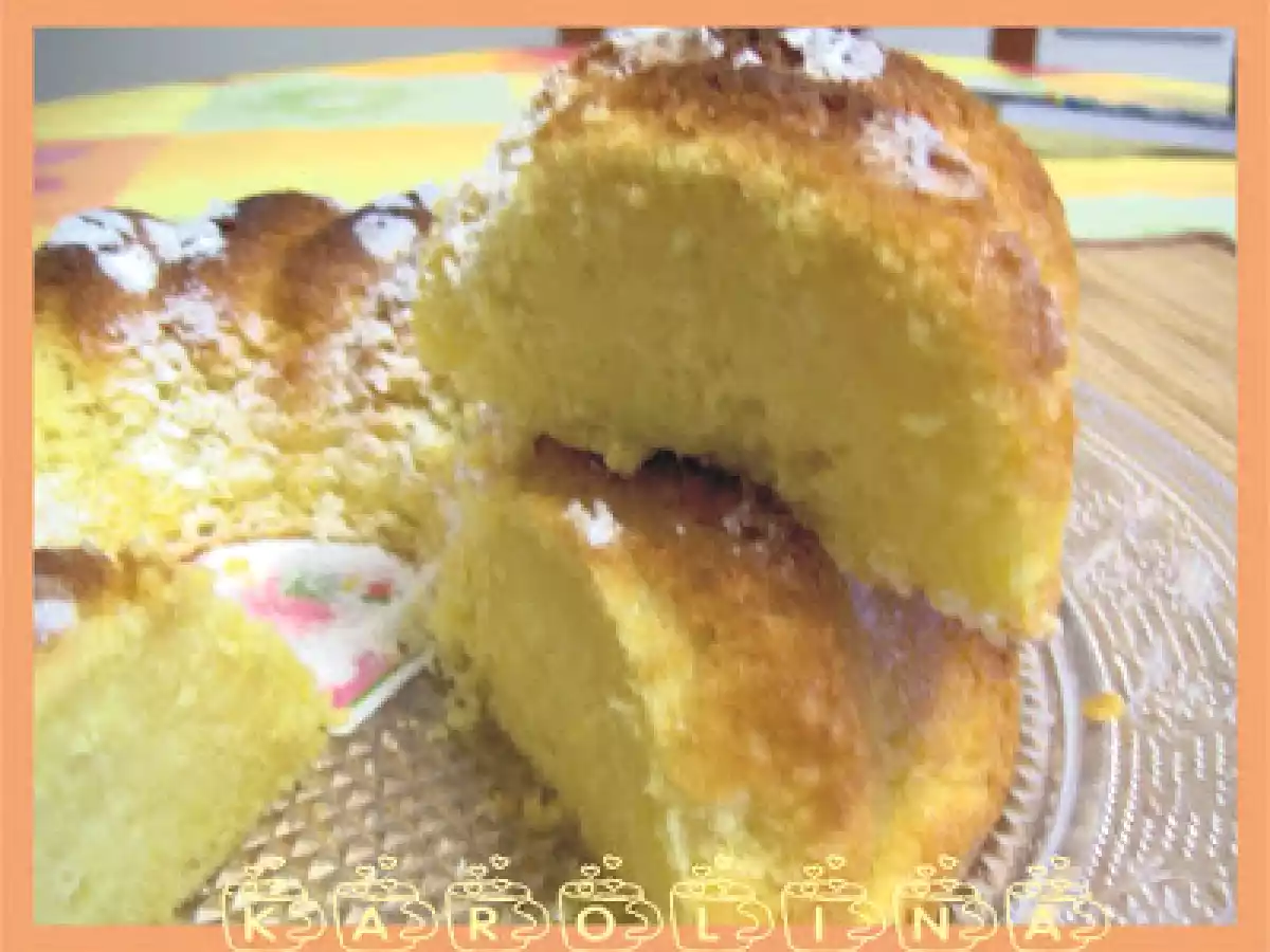 BIZCOCHO DE MASCARPONE Y LIMON