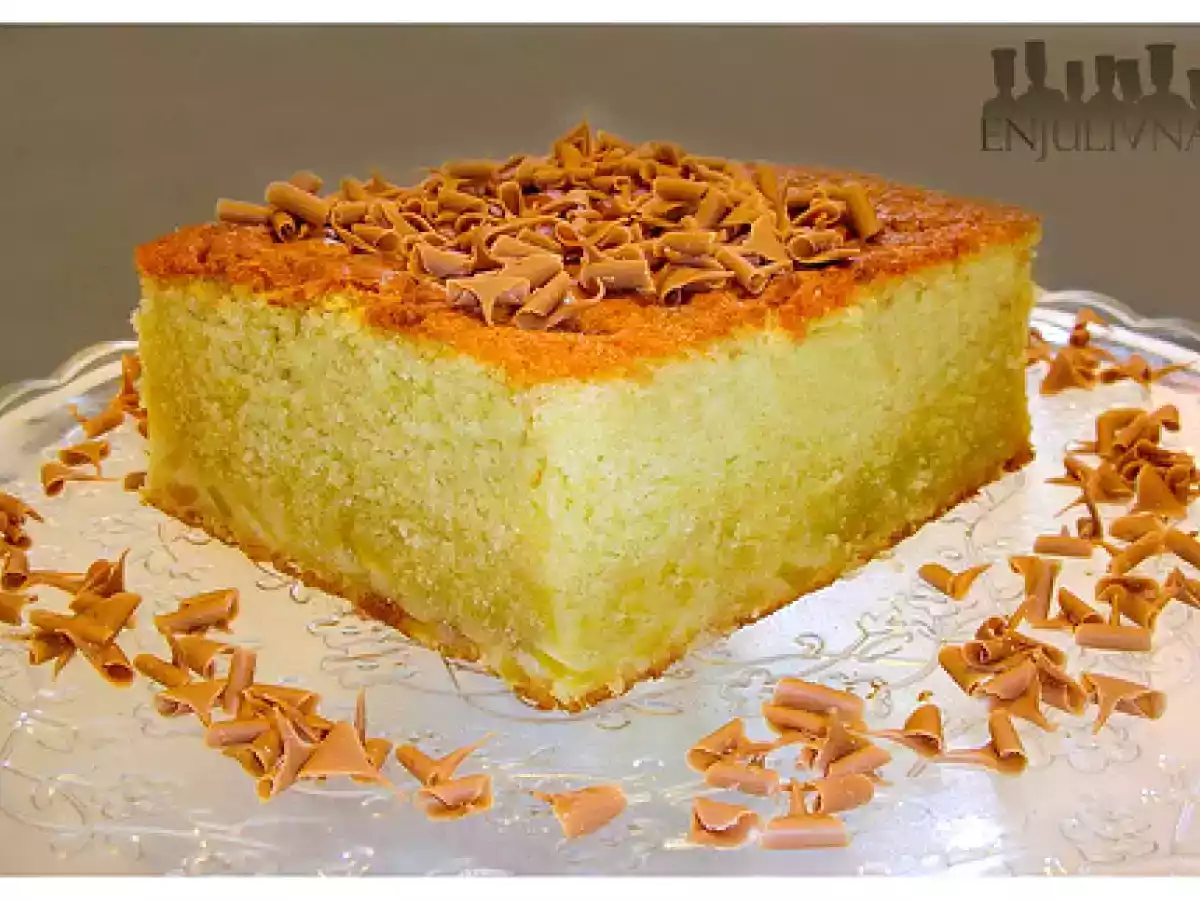 Bizcocho de mascarpone y manzana!!