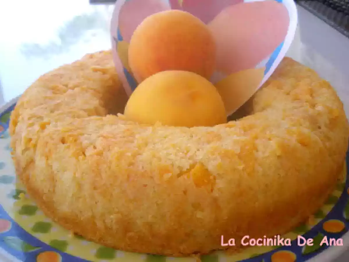 Bizcocho de melocotón