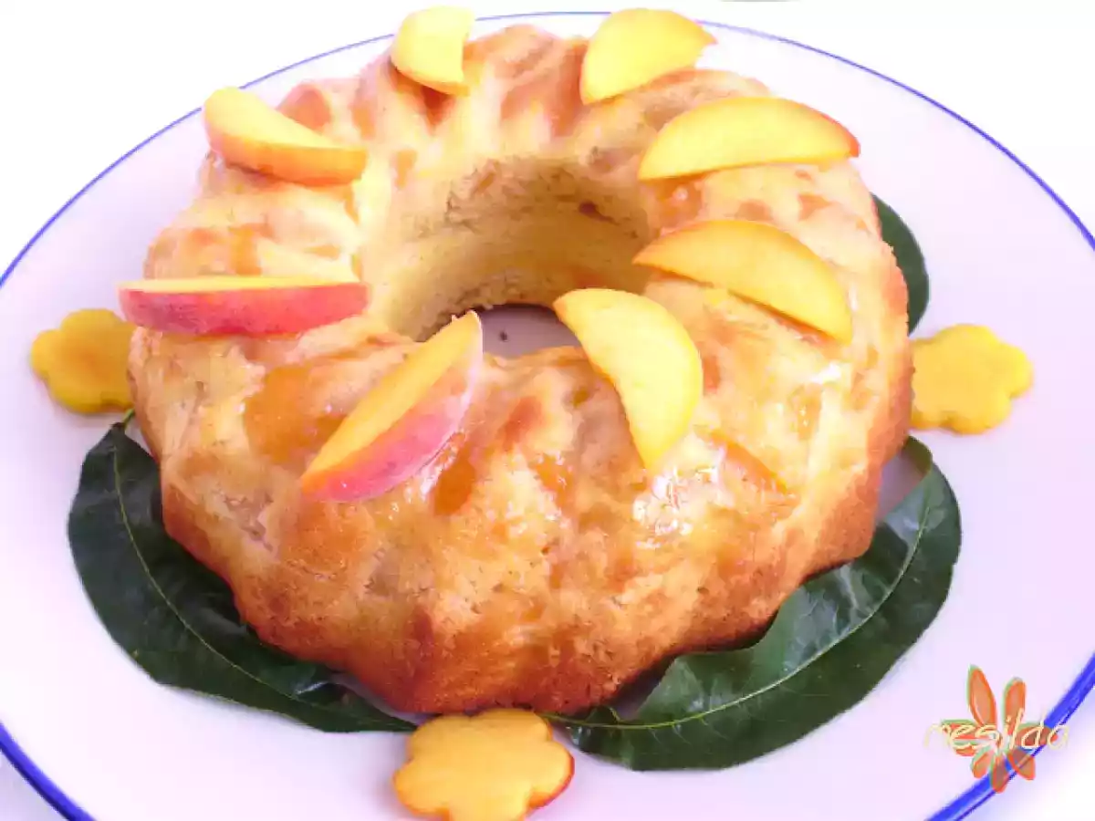 BIZCOCHO DE MELOCOTON - foto 2