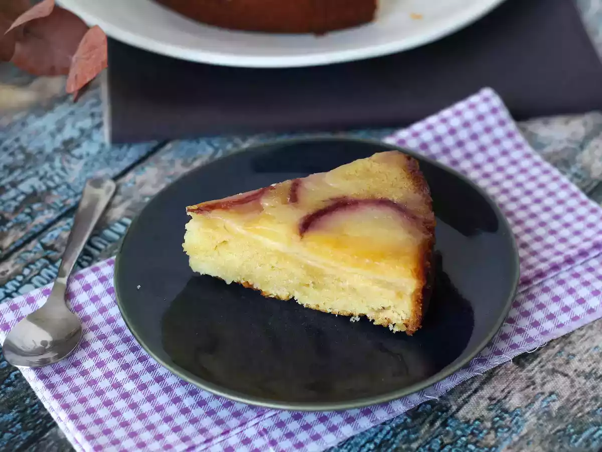 Bizcocho de melocotón suave y esponjoso - foto 3