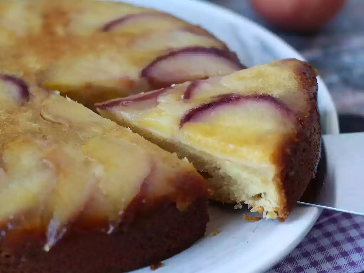 Bizcocho de melocotón suave y esponjoso - foto 4