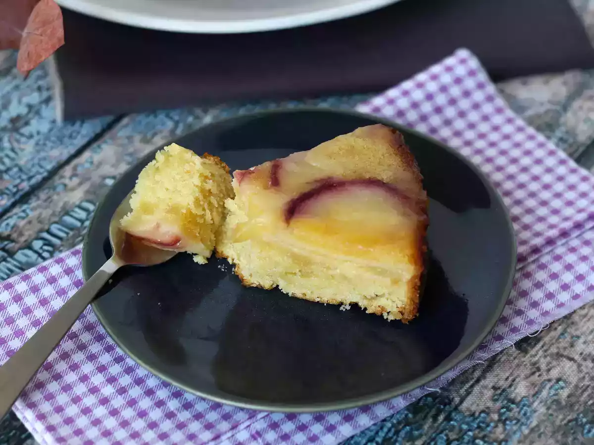 Bizcocho de melocotón suave y esponjoso - foto 6