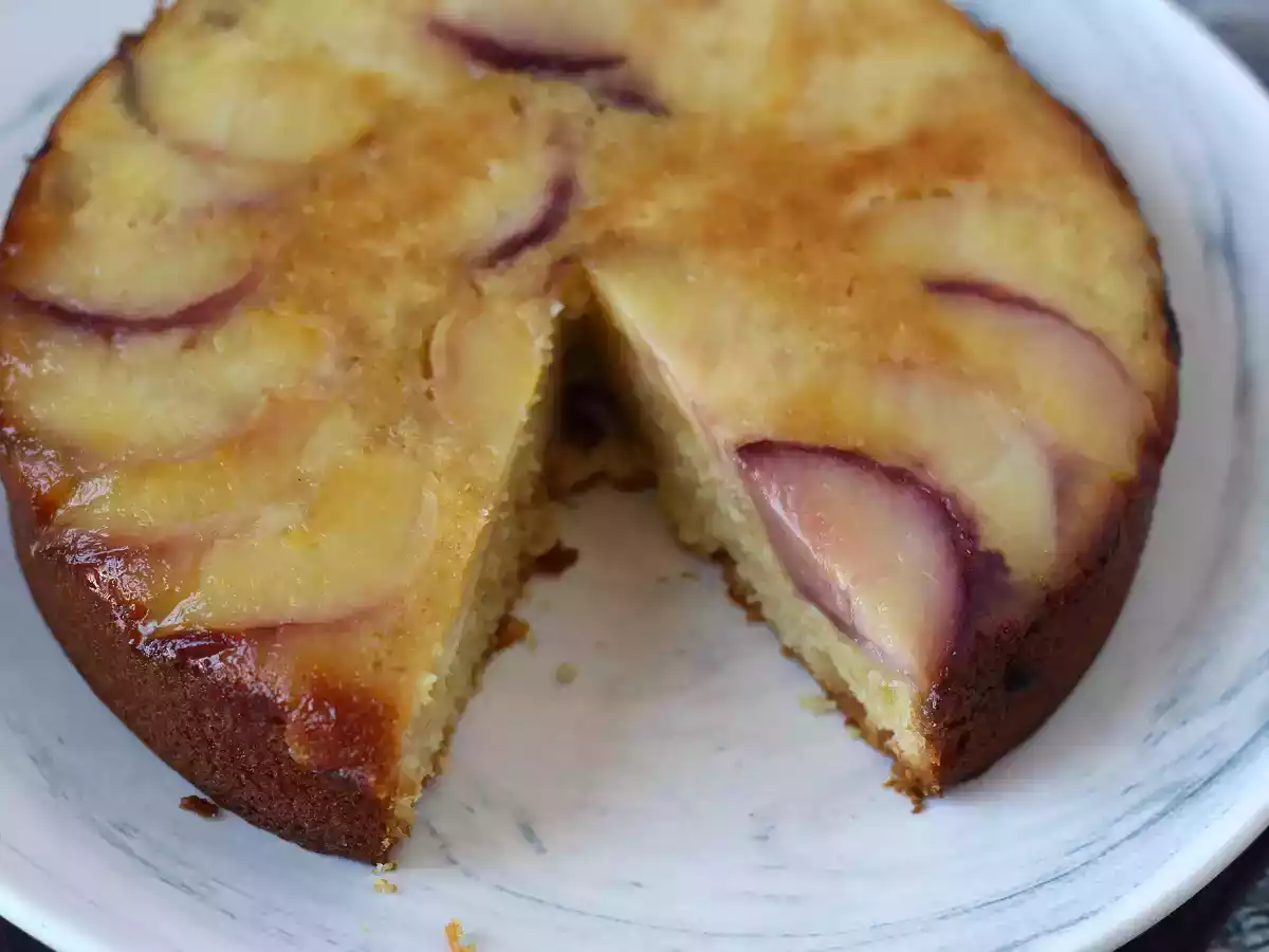 Bizcocho de melocotón suave y esponjoso - foto 7