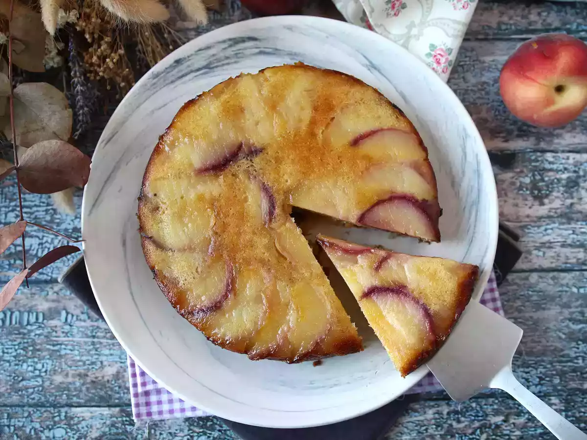 Bizcocho de melocotón suave y esponjoso - foto 8