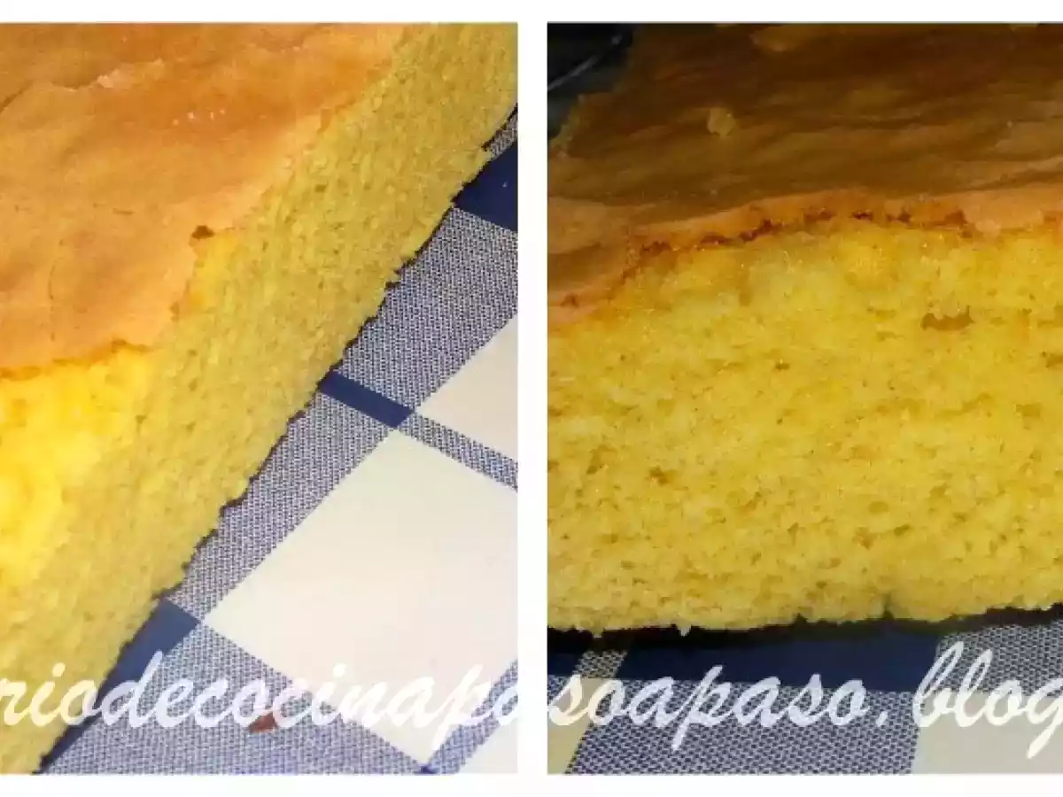 Bizcocho de millo ( de maiz )