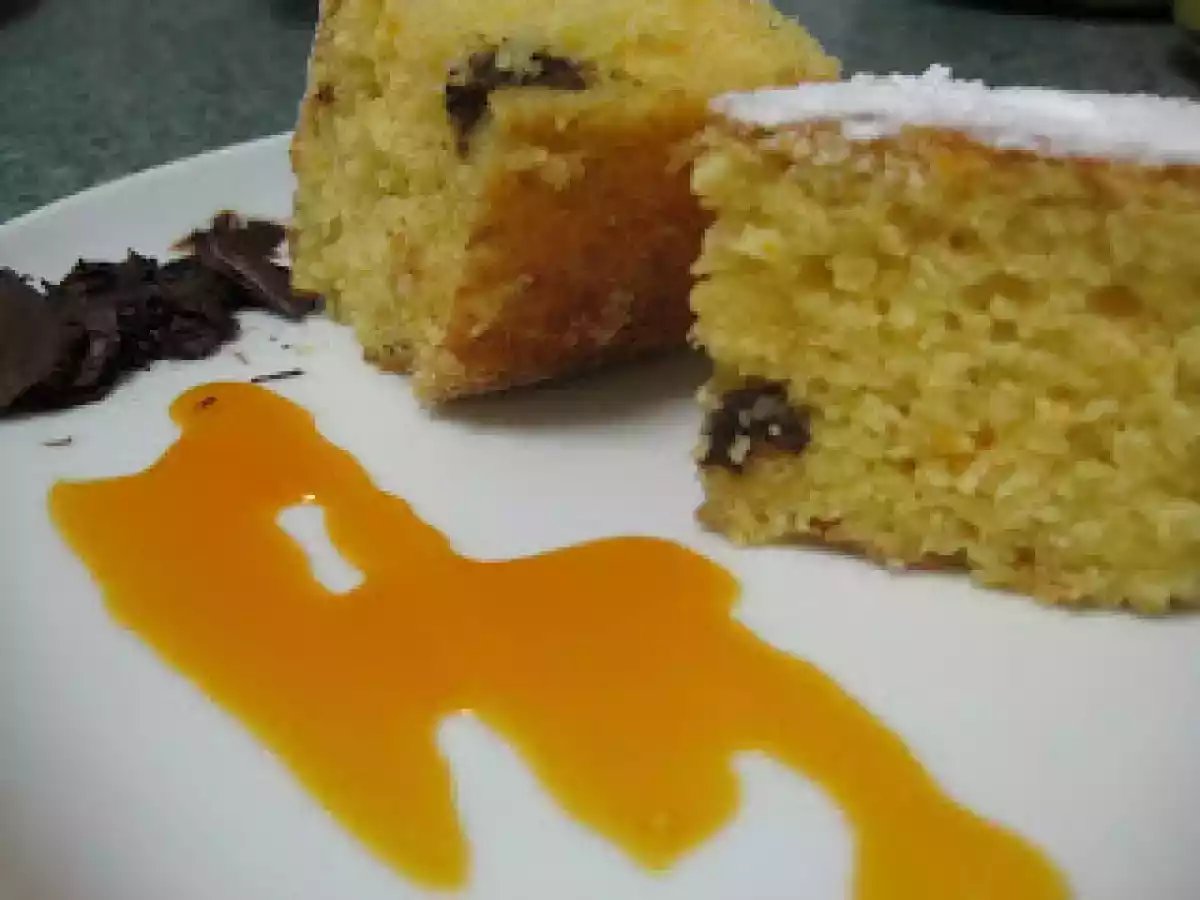 Bizcocho de naranja con Thermomix