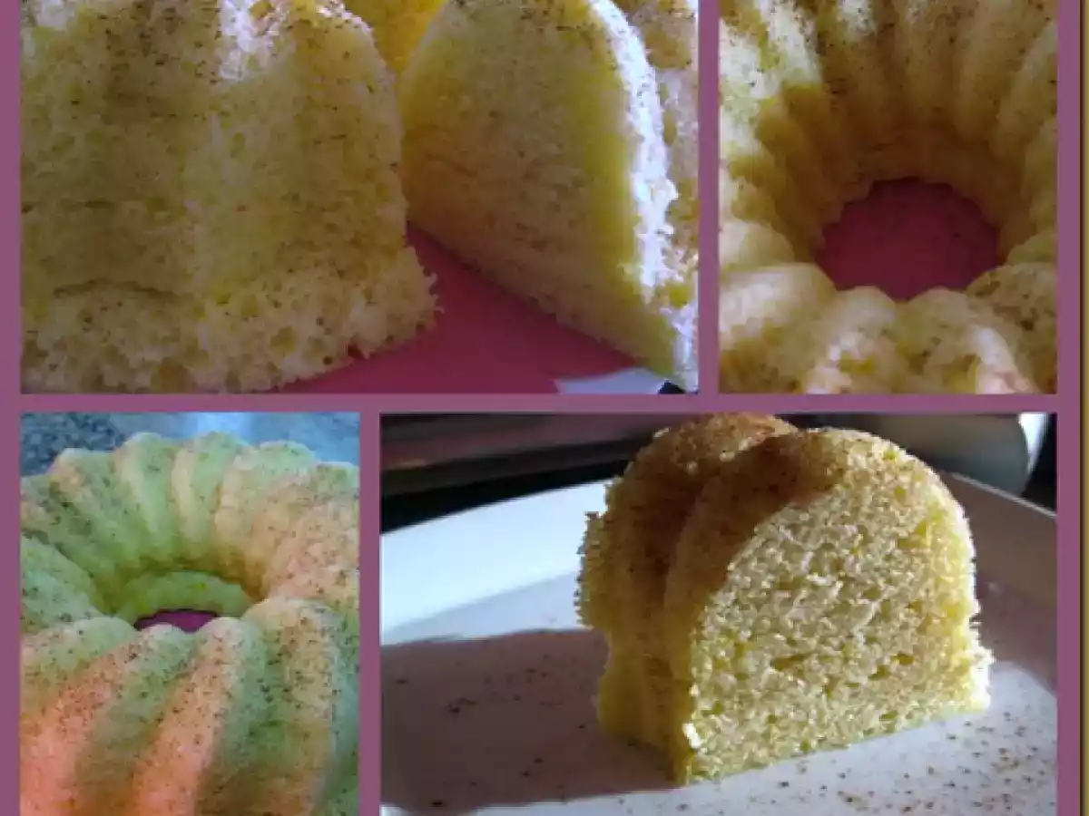 Bizcocho de Naranja (Microondas)