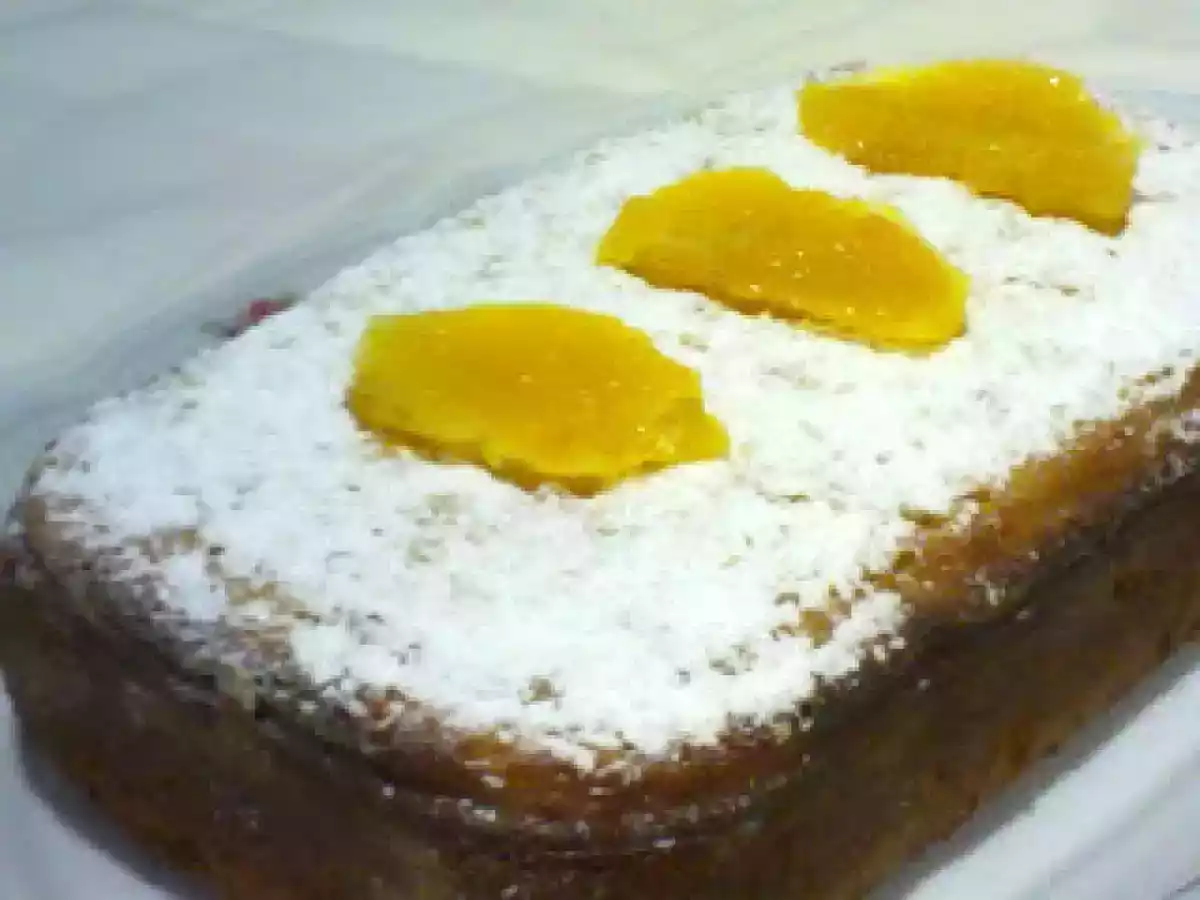 BIZCOCHO DE NARANJA (Panificadora Moulinex)