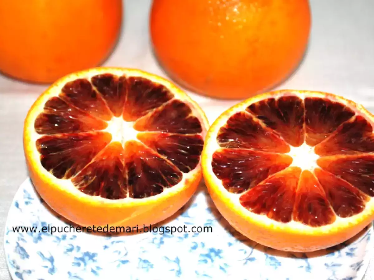 Bizcocho de naranja rosa y chocolate - foto 6