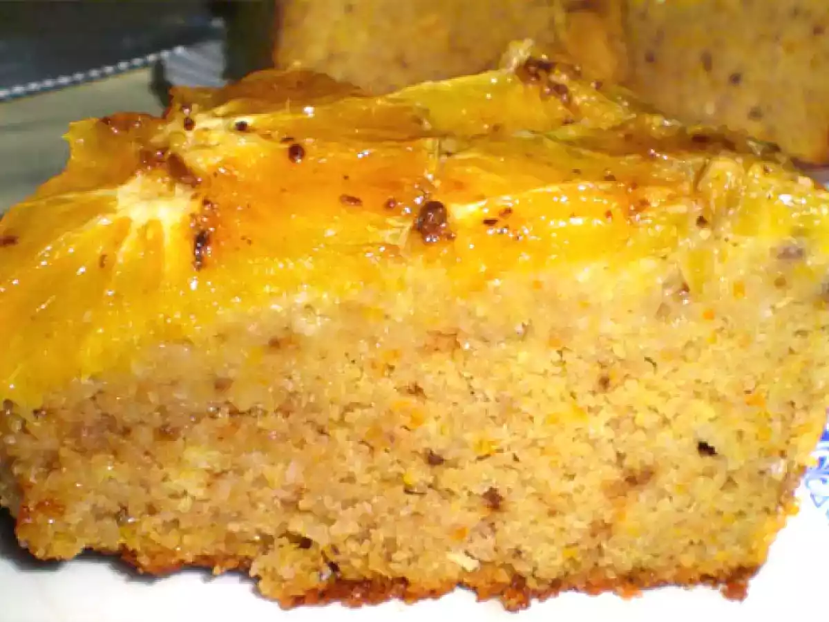 Bizcocho de naranja y polenta con sirope de naranja y clavo - foto 5