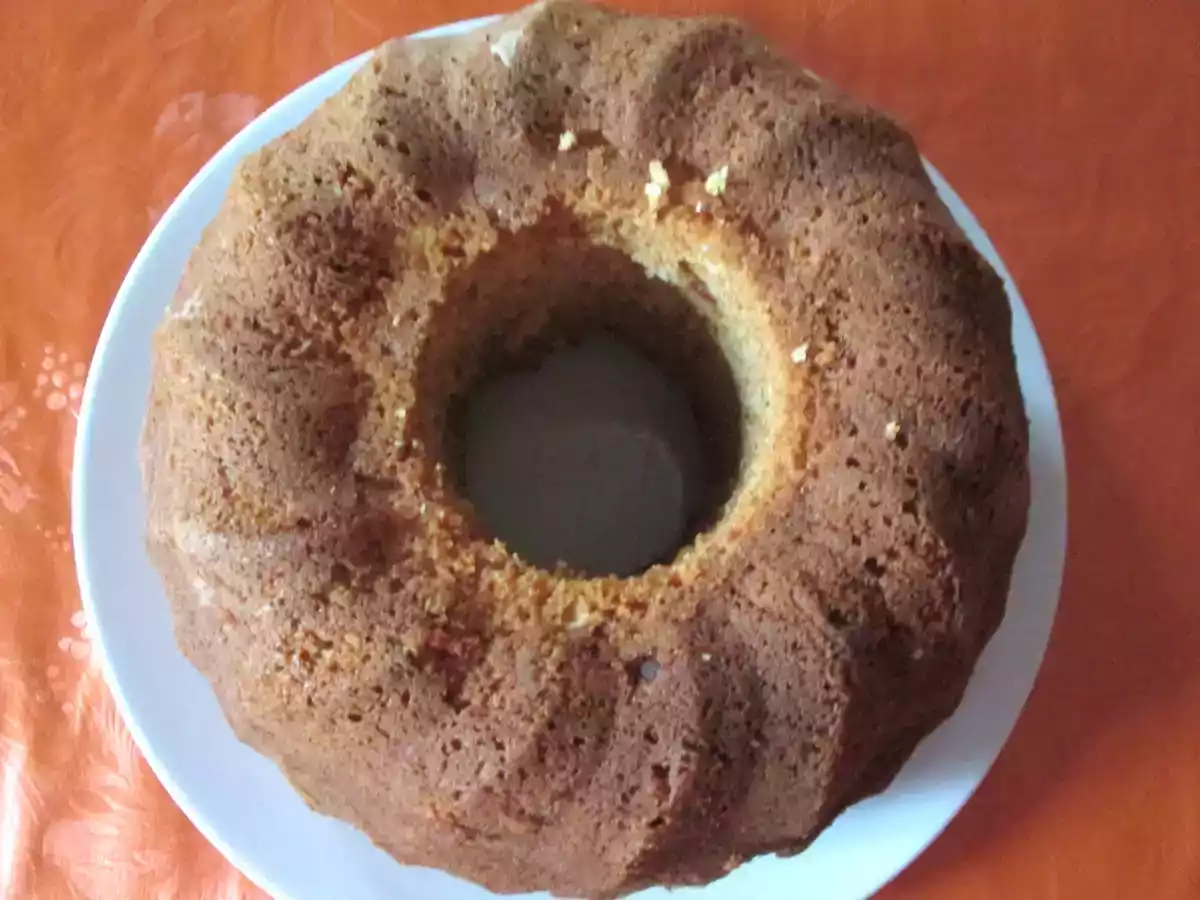 Bizcocho de nata con nueces - foto 2