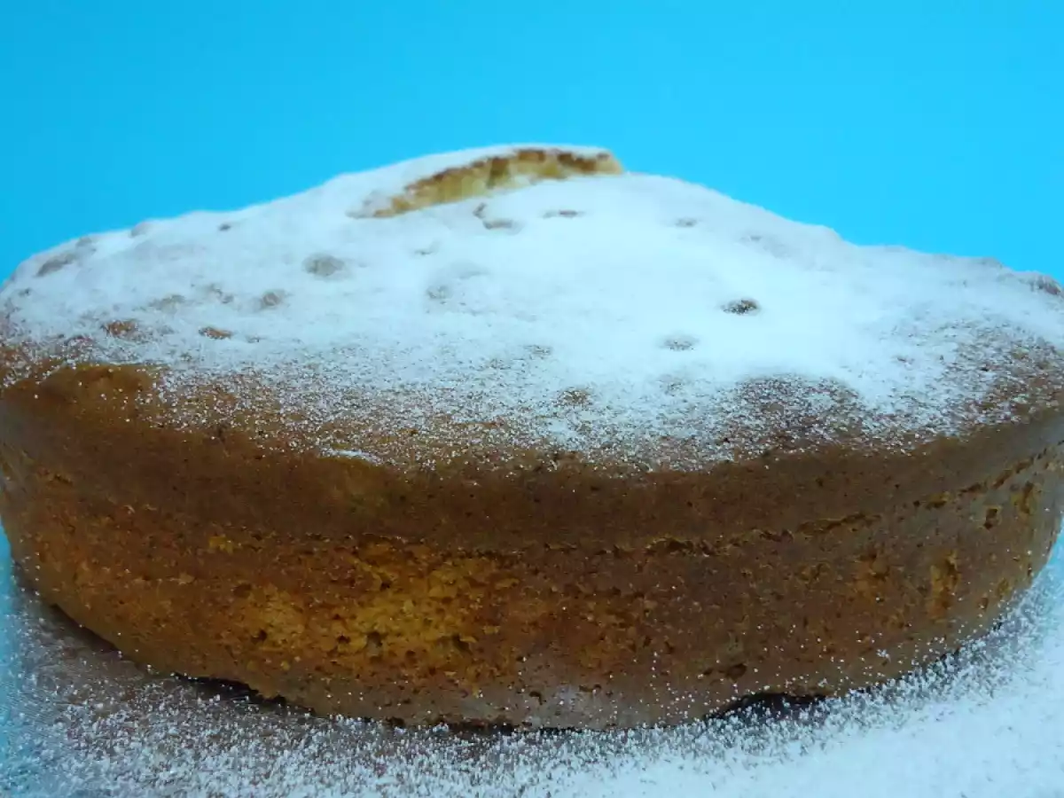 Bizcocho de nata sin azúcar