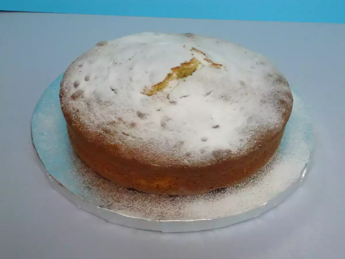 Bizcocho de nata sin azúcar - foto 3