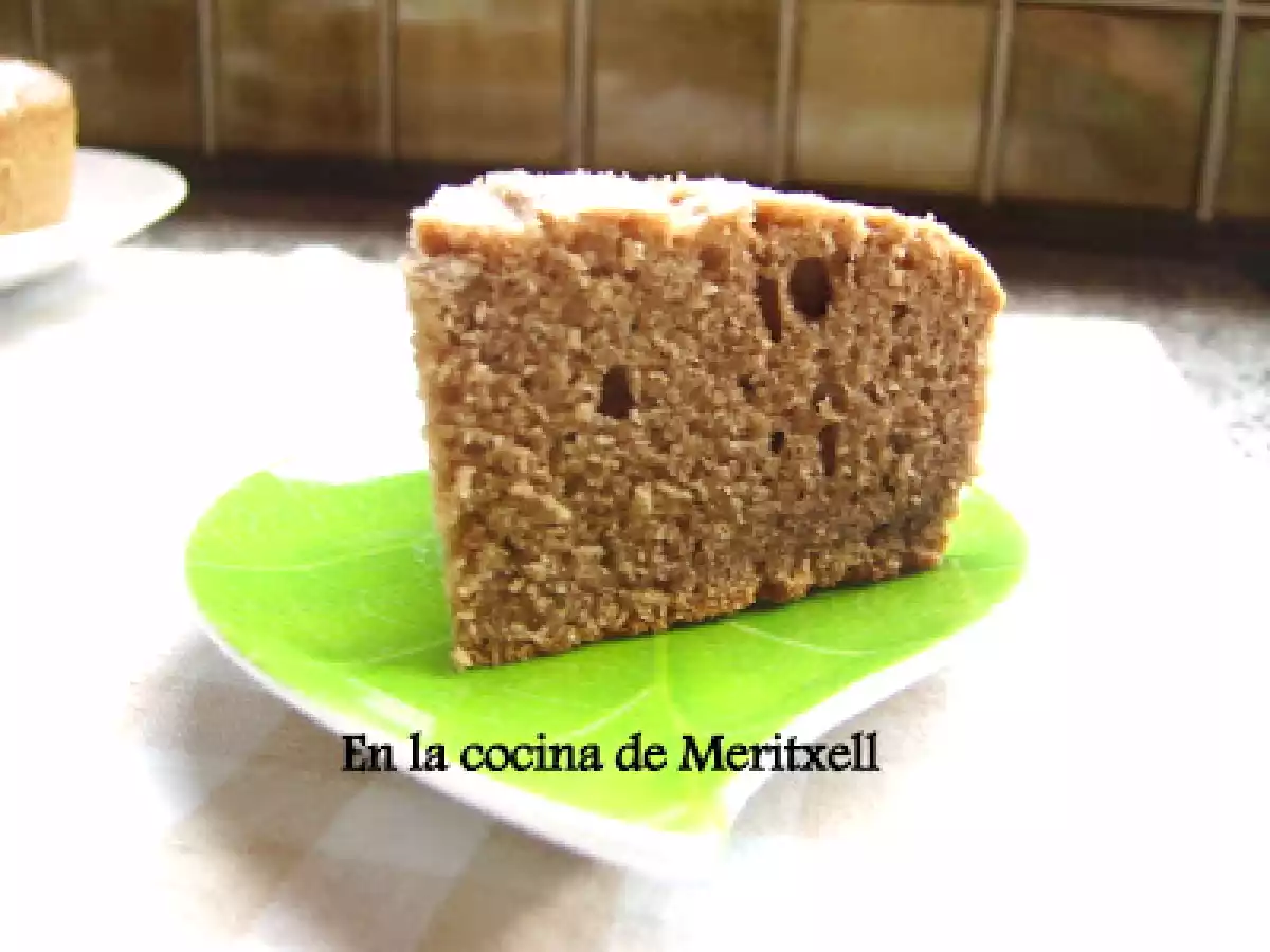 Bizcocho de nata y chocolate