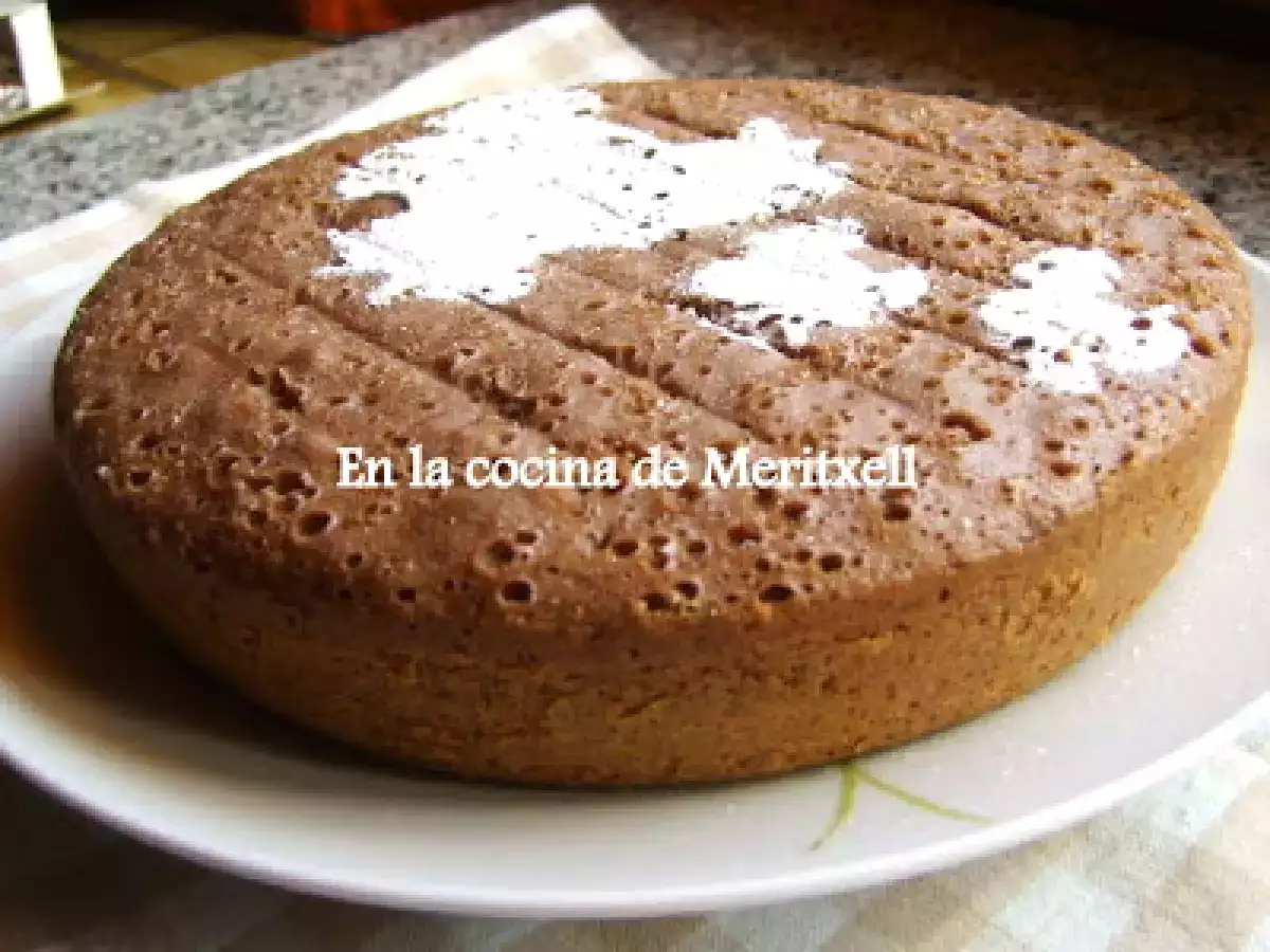 Bizcocho de nata y chocolate - foto 2