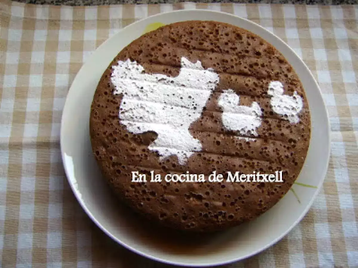 Bizcocho de nata y chocolate - foto 3