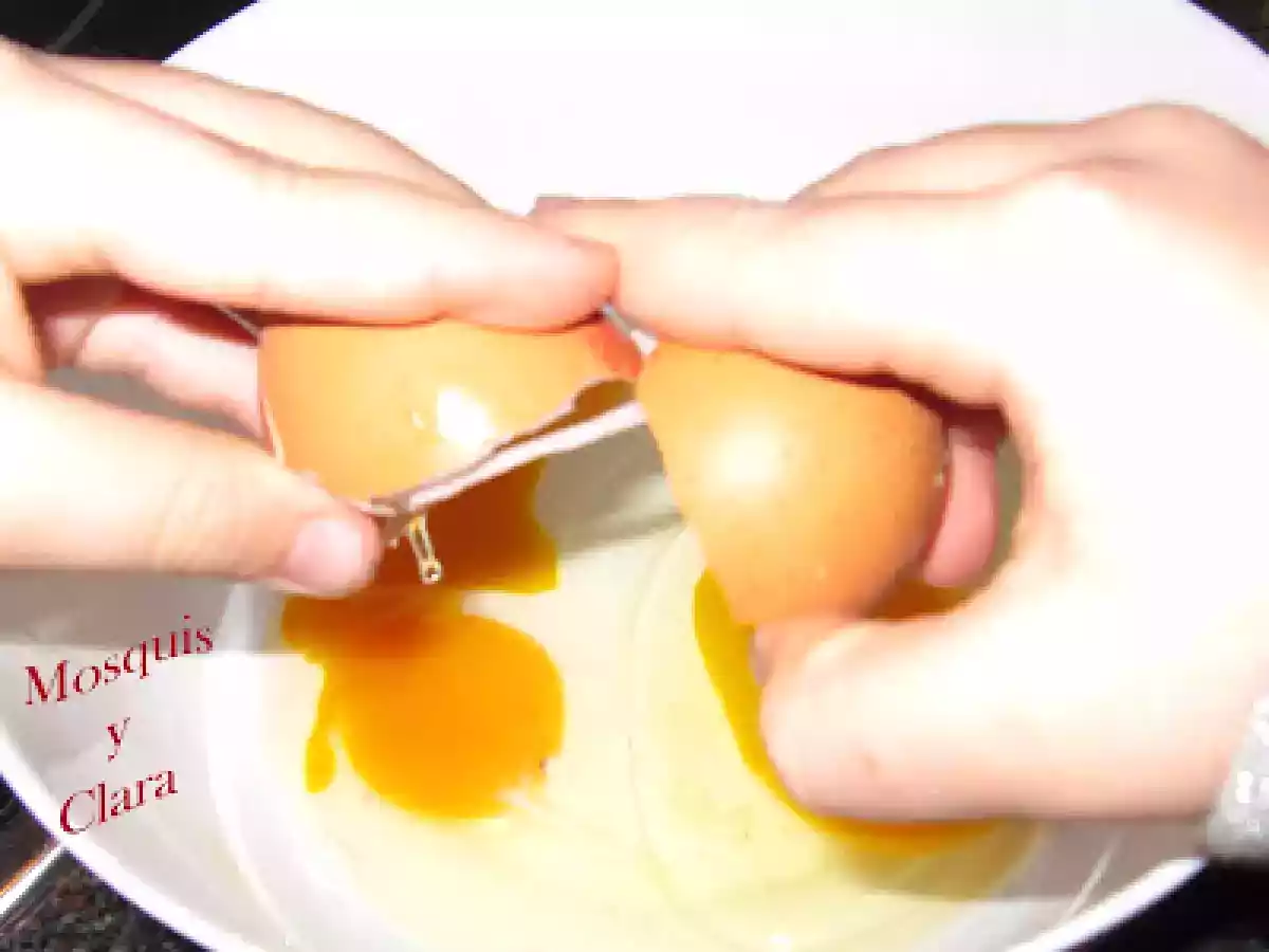 Bizcocho de nata y chocolate blanco - foto 2