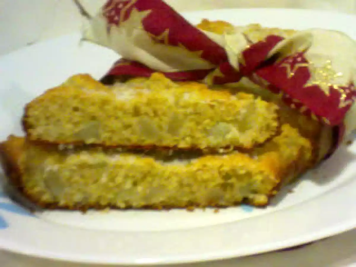 BIZCOCHO DE PERA Y COCO (PANIFICADORA MOULINEX) - foto 2