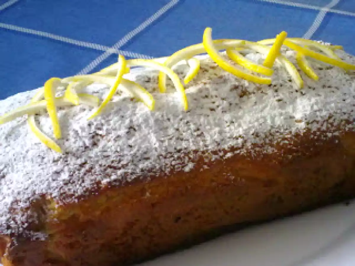 BIZCOCHO DE PERAS Y LIMÓN CON TOQUE DE VAINILLA - foto 2