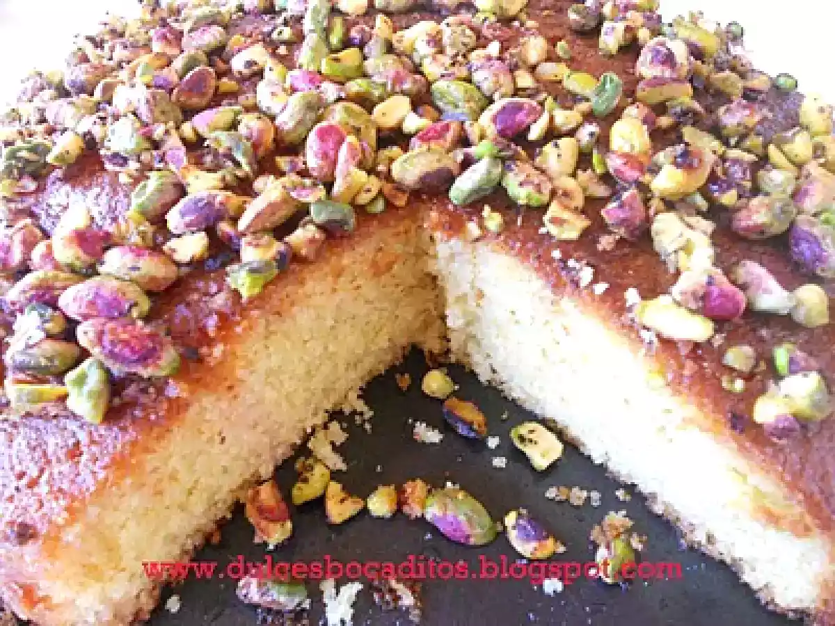 BIZCOCHO DE PISTACHO AL ESTILO GRIEGO - foto 2