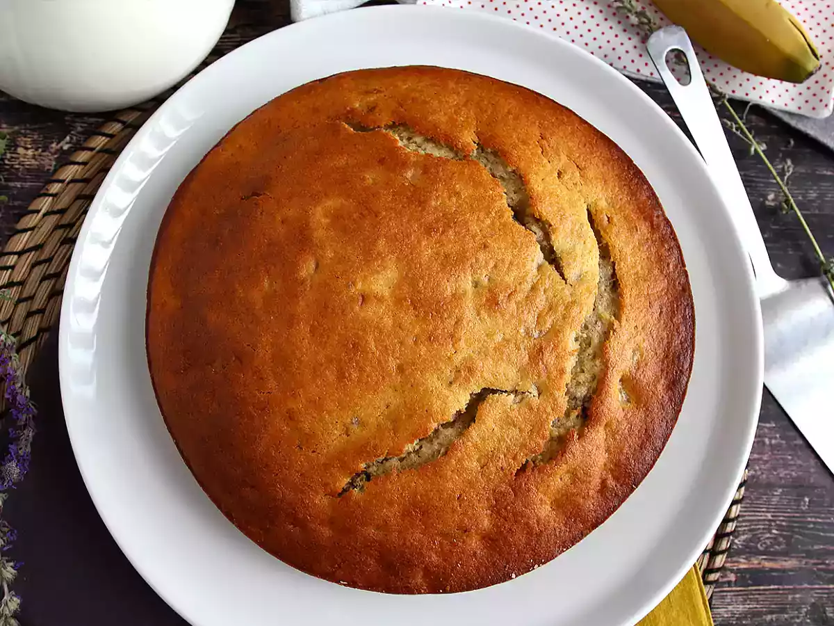 Bizcocho de plátano fácil - foto 4