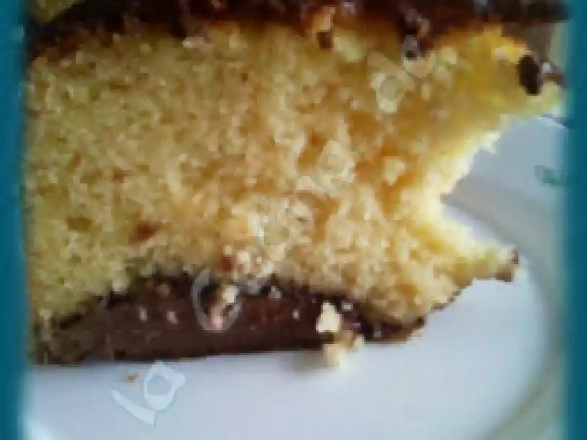 Bizcocho de queso con nutella - foto 2