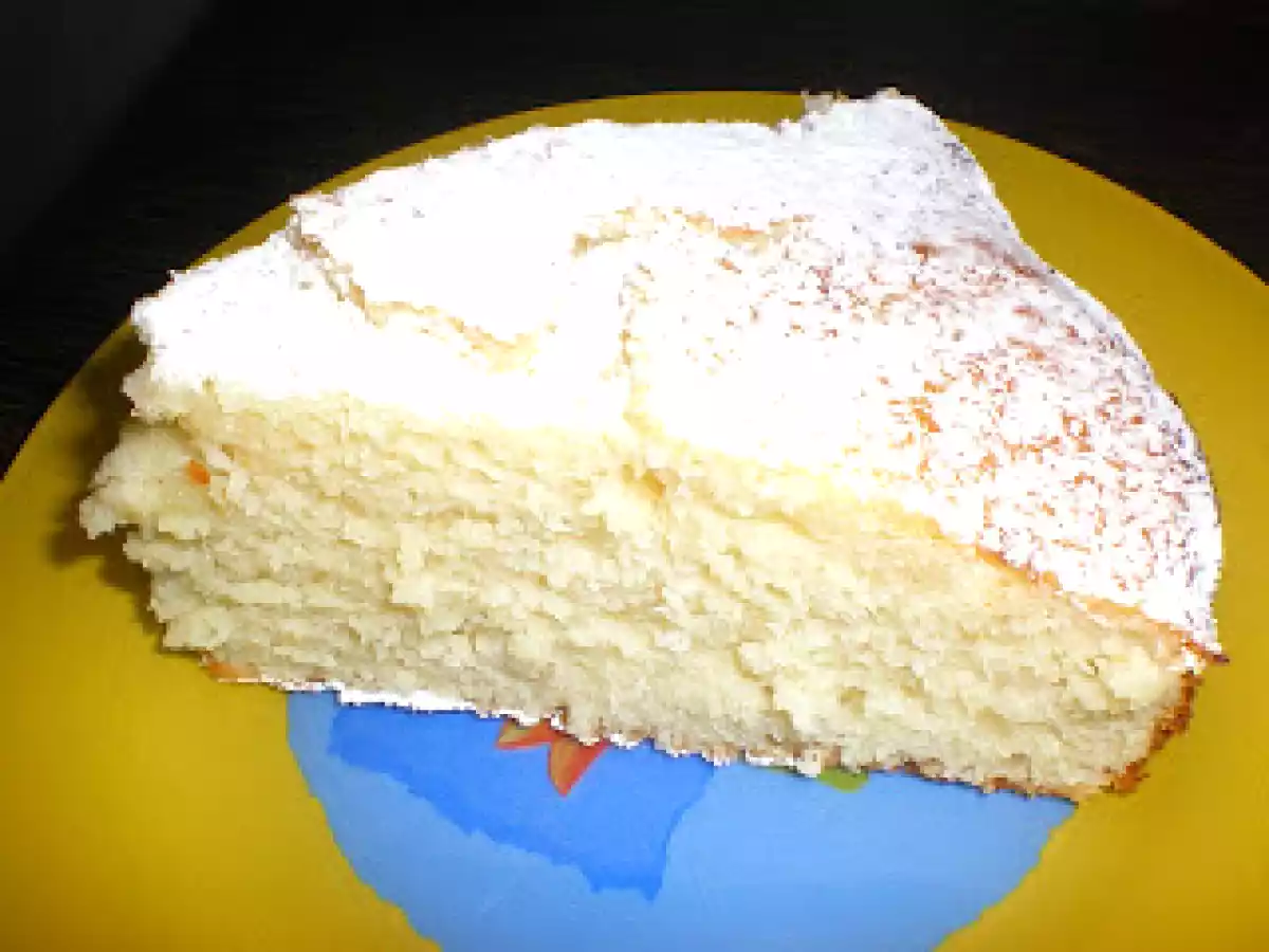 BIZCOCHO DE QUESO QUARK Y LICOR DE AVELLANAS