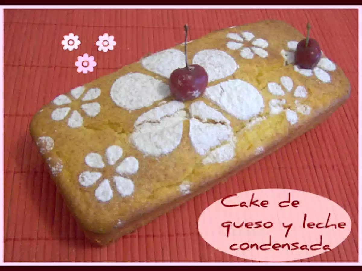 BIZCOCHO DE QUESO Y LECHE CONDENSADA - foto 2