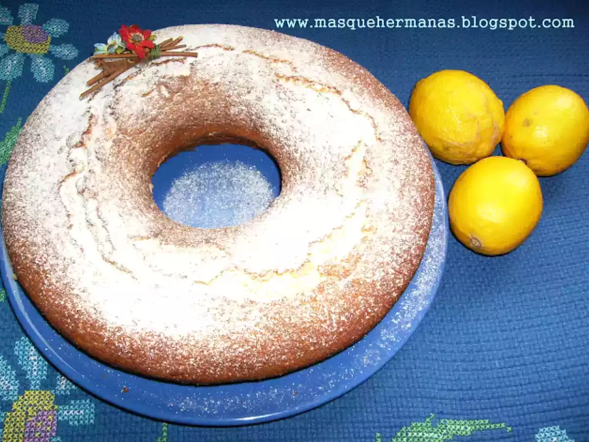 BIZCOCHO DE QUESO Y LIMÓN - foto 2