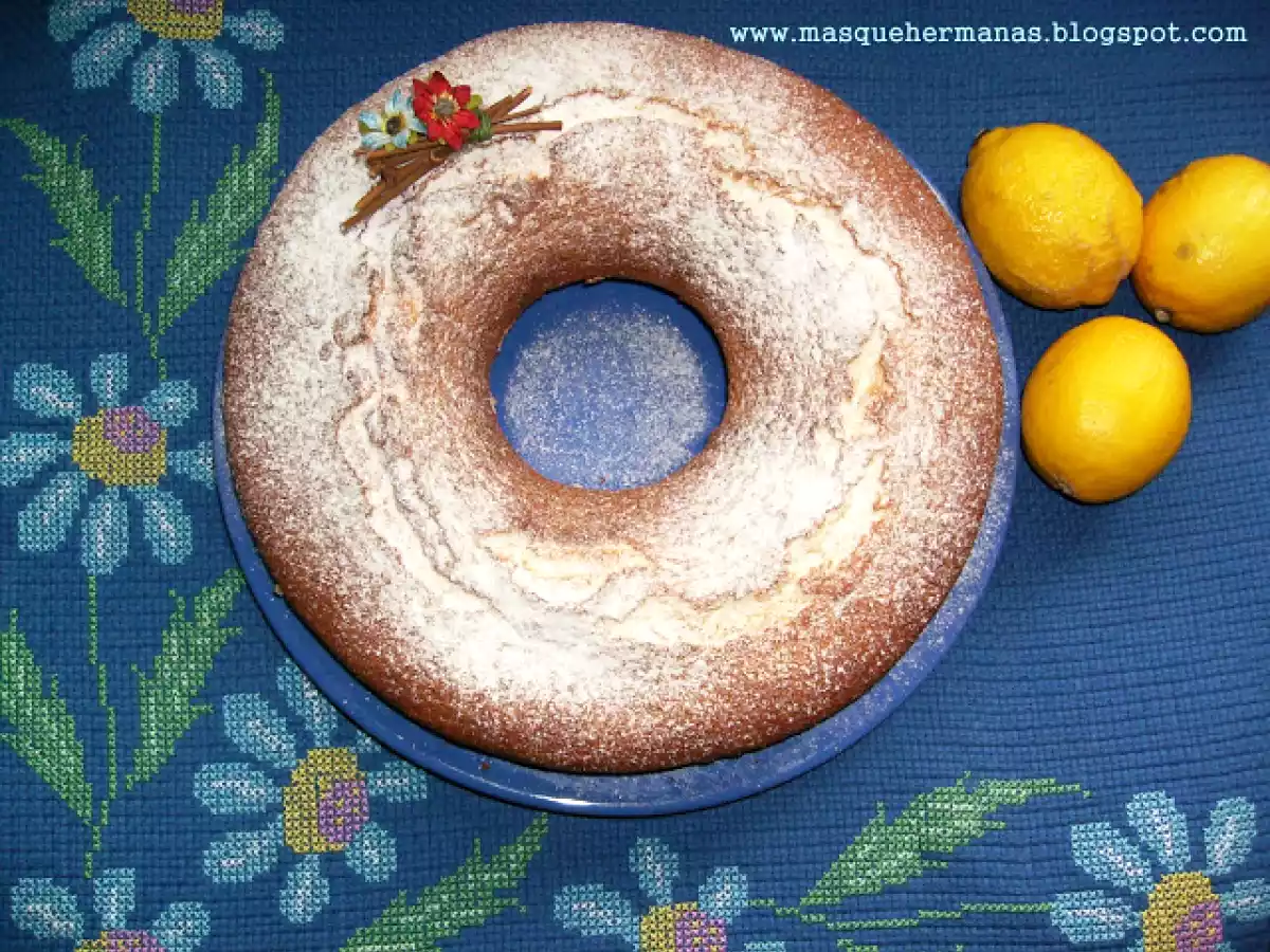 BIZCOCHO DE QUESO Y LIMÓN - foto 4