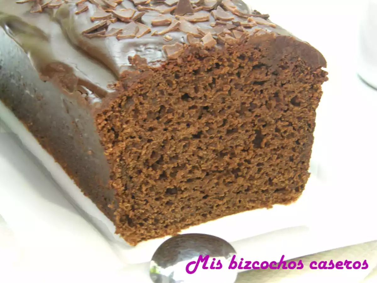 Bizcocho de remolacha y chocolate
