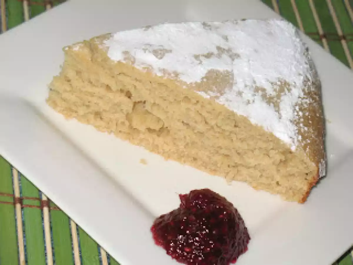 Bizcocho de requesón y el regalo de Muji