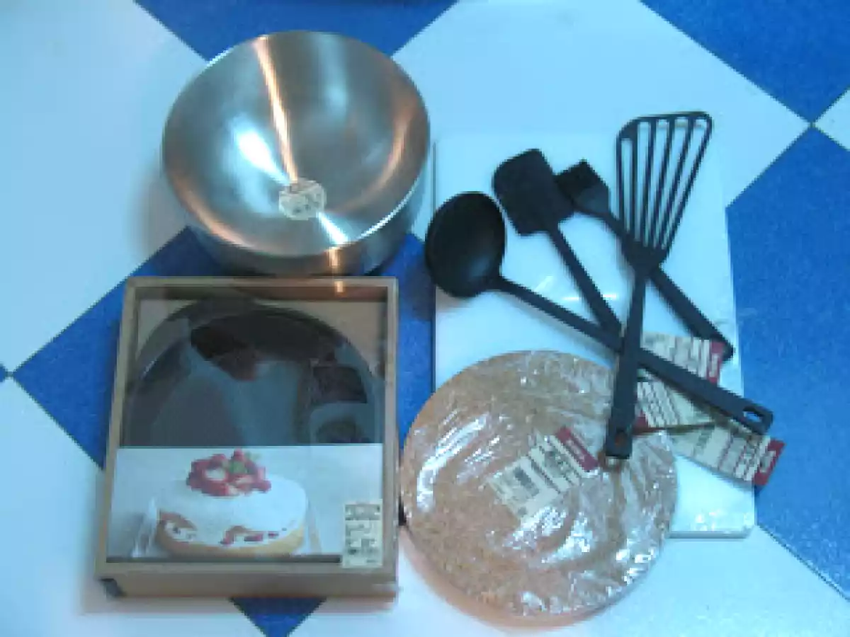 Bizcocho de requesón y el regalo de Muji - foto 2