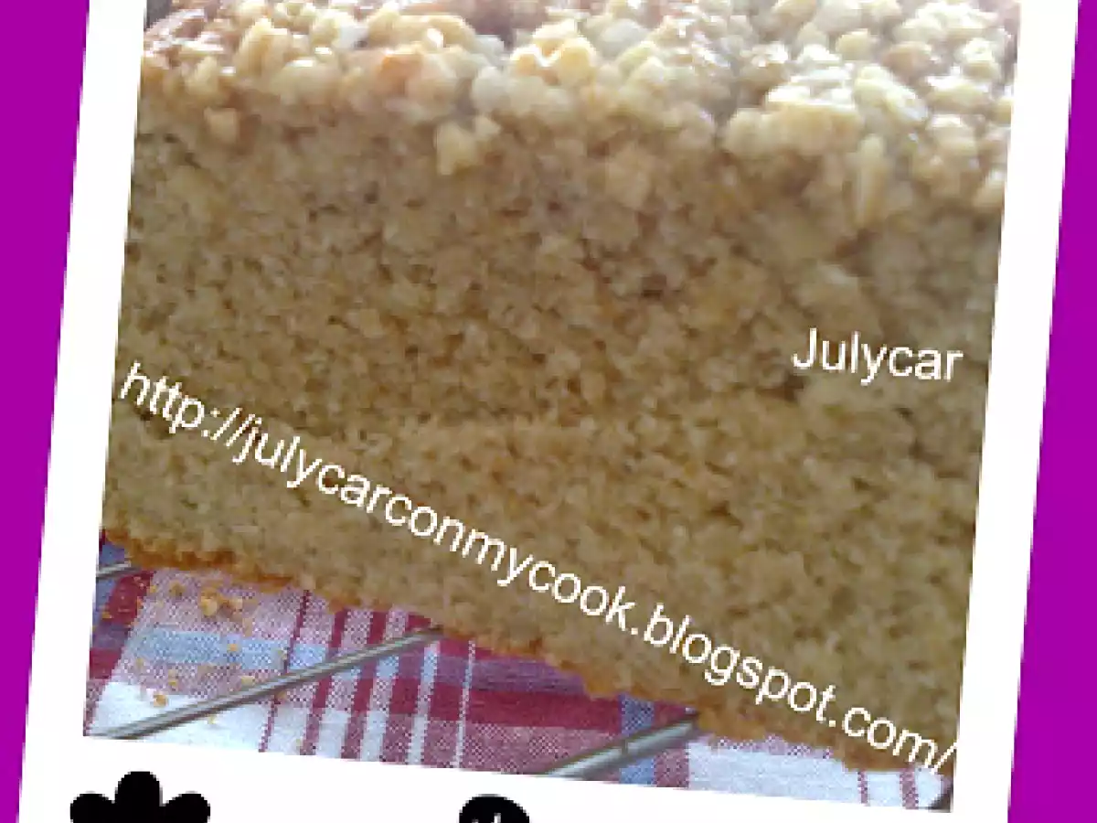 Bizcocho de salvado de avena y almendras (panificadora)