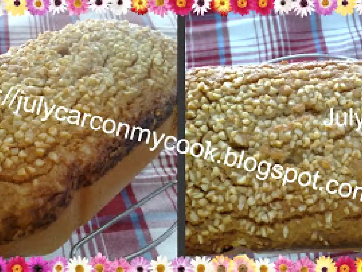 Bizcocho de salvado de avena y almendras (panificadora) - foto 2