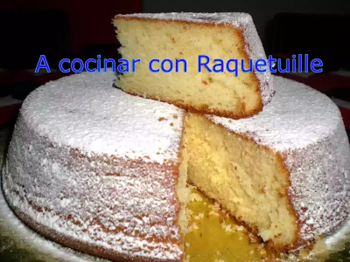 Bizcocho de vainilla (tradicional)
