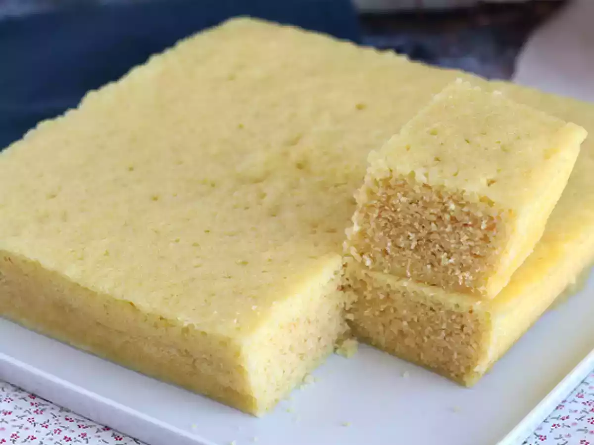 Bizcocho de yogur al microondas en 10 min