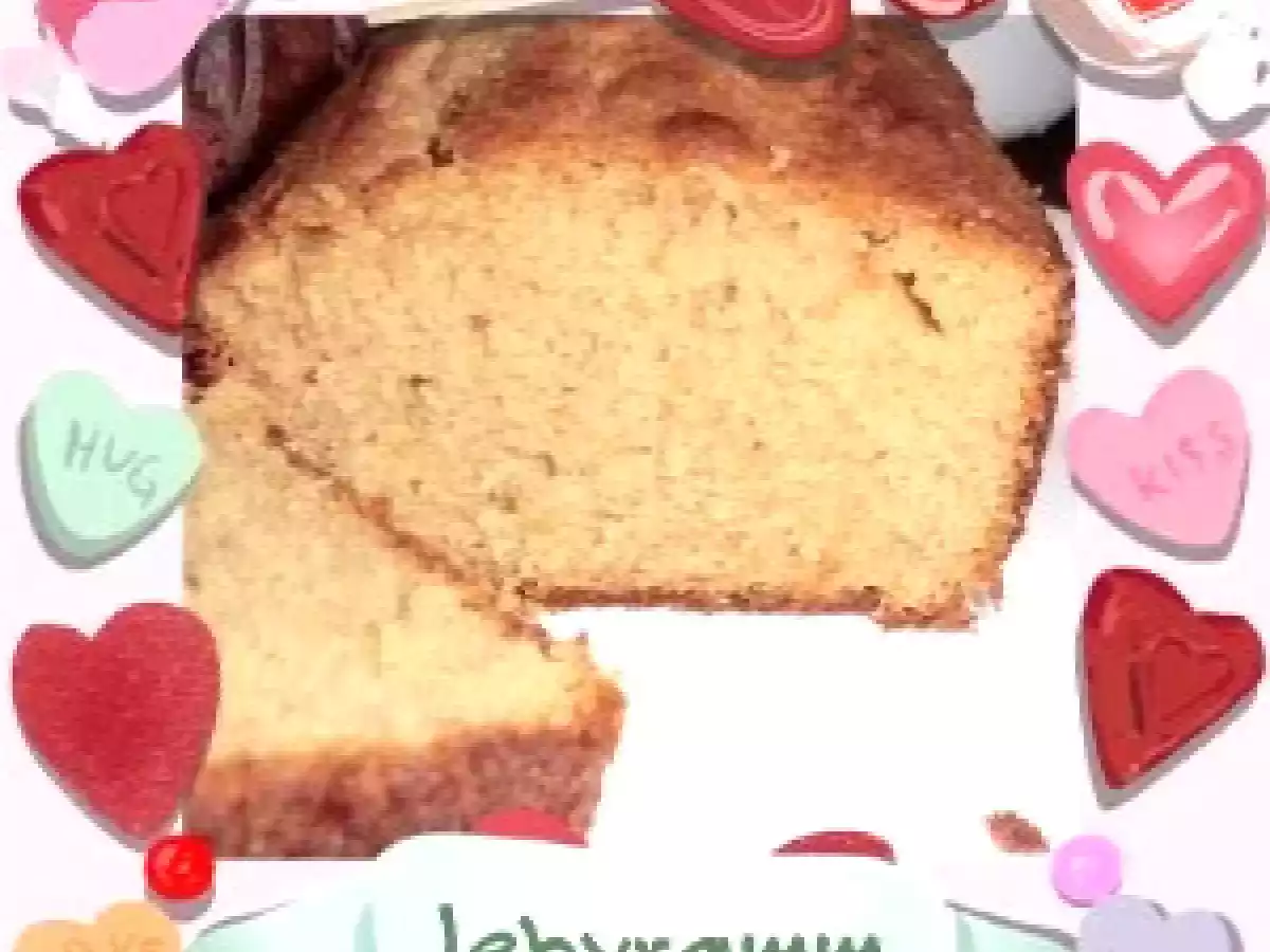 Bizcocho de yogur y mantequilla