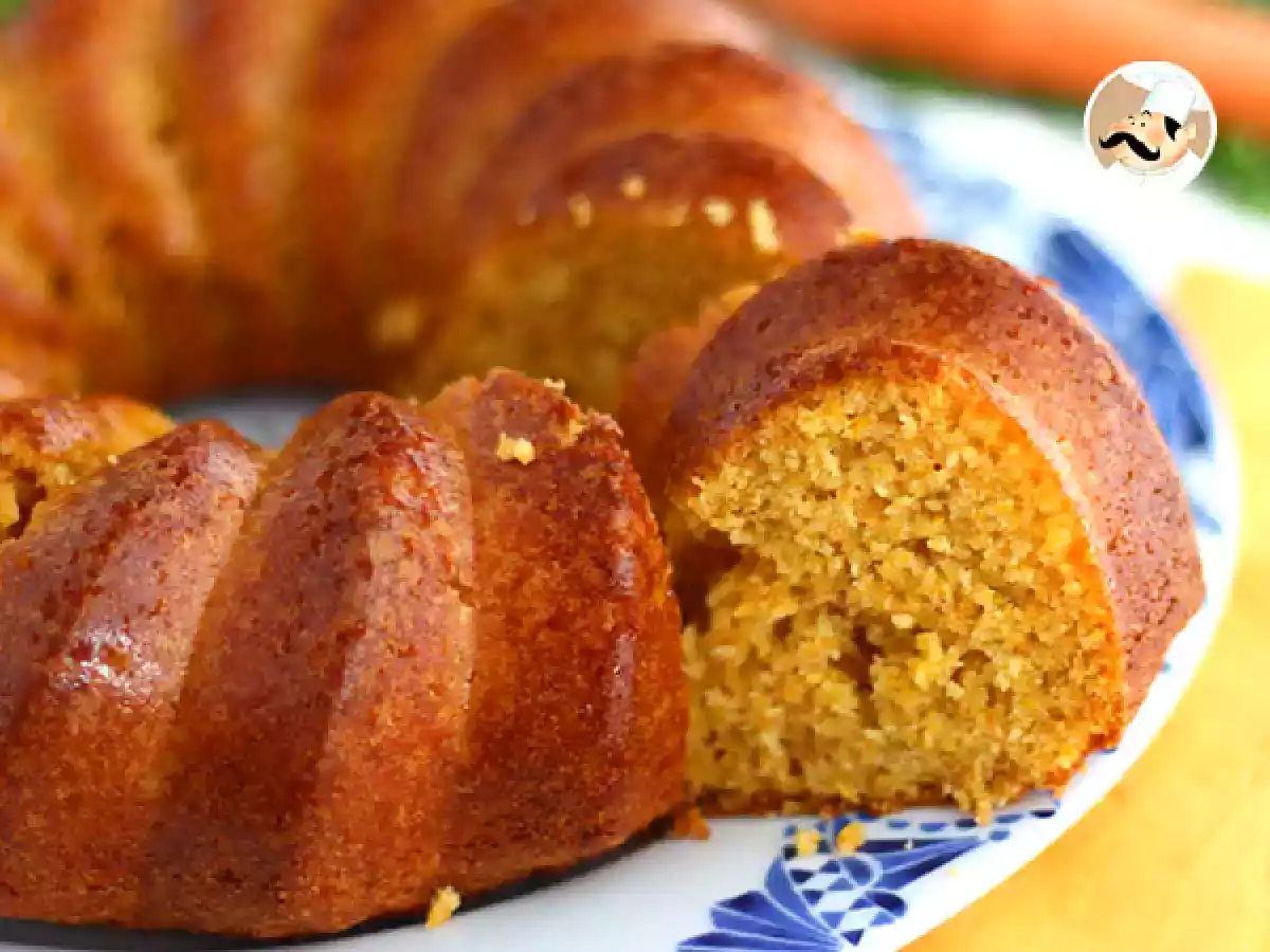 Bizcocho de zanahoria esponjoso - foto 3