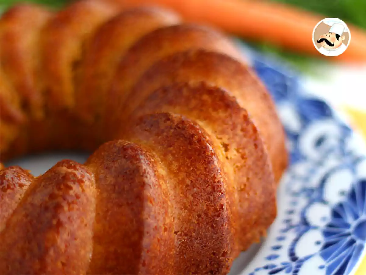 Bizcocho de zanahoria esponjoso - foto 4